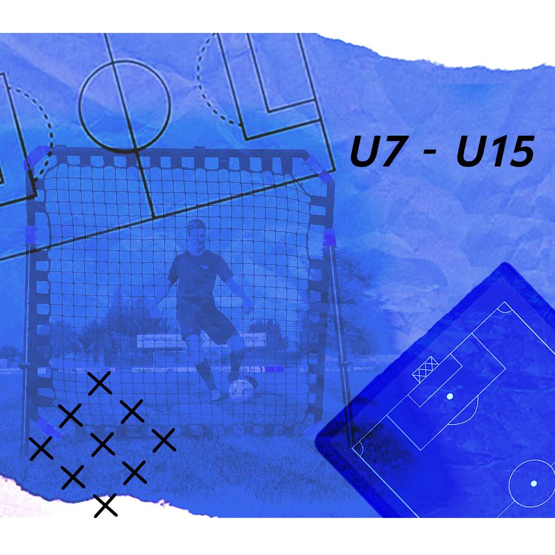 photo Examples of soccer training by age group