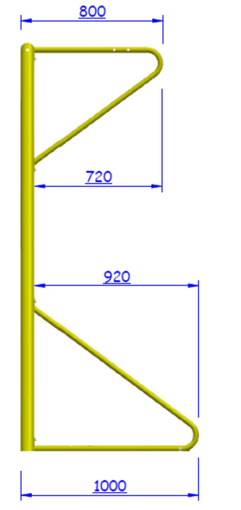 Image du produit : Portable beach soccer goal 5.5 X 2.2 m