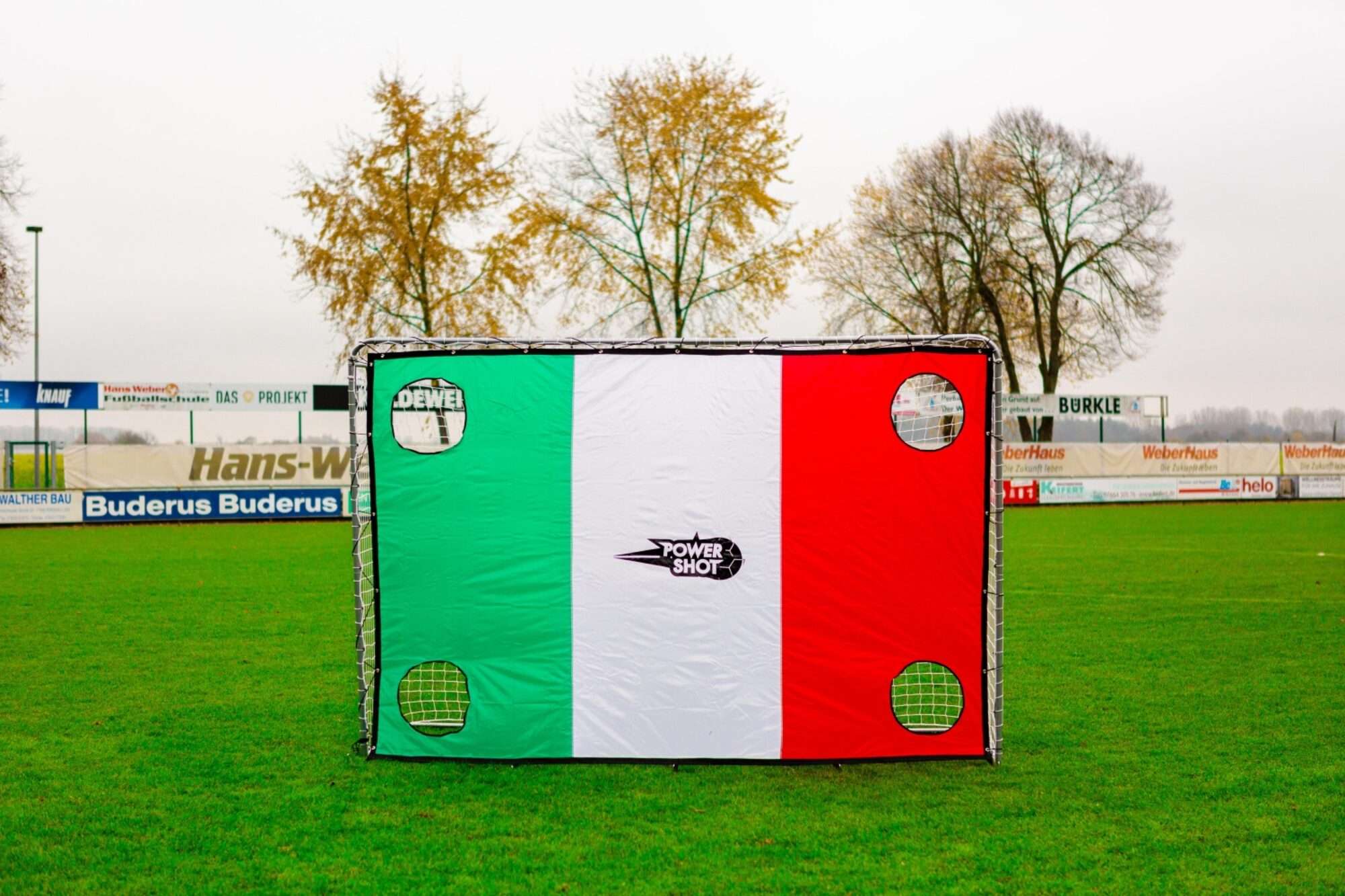 Image du produit : Shooting wall for soccer goal - Black POWERSHOT