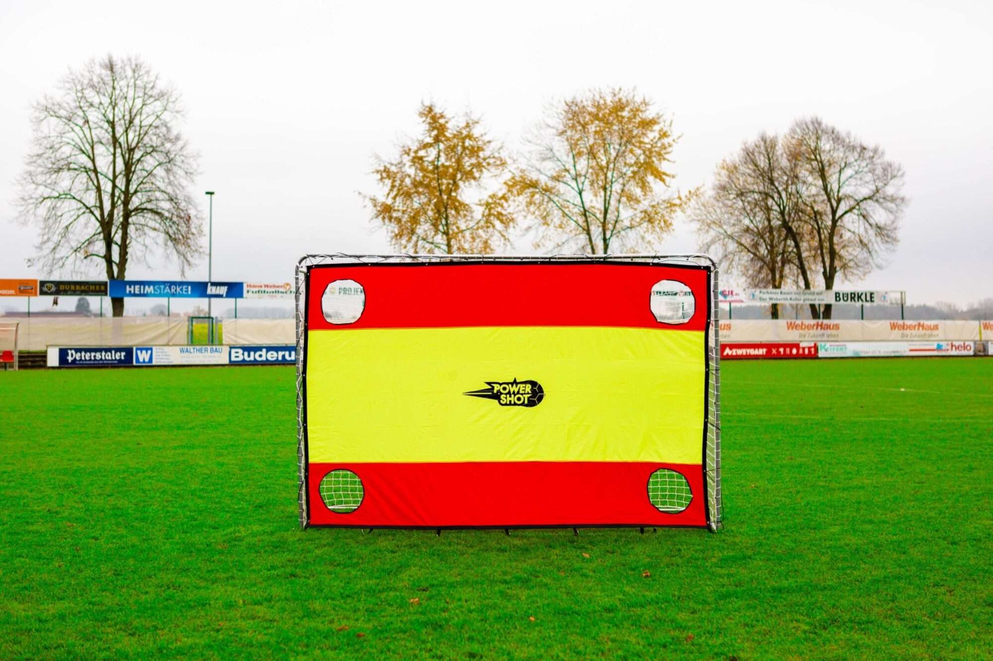 Image du produit : Shooting wall for soccer goal - Black POWERSHOT