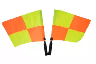Set of 2 touch flags with carrying bag 