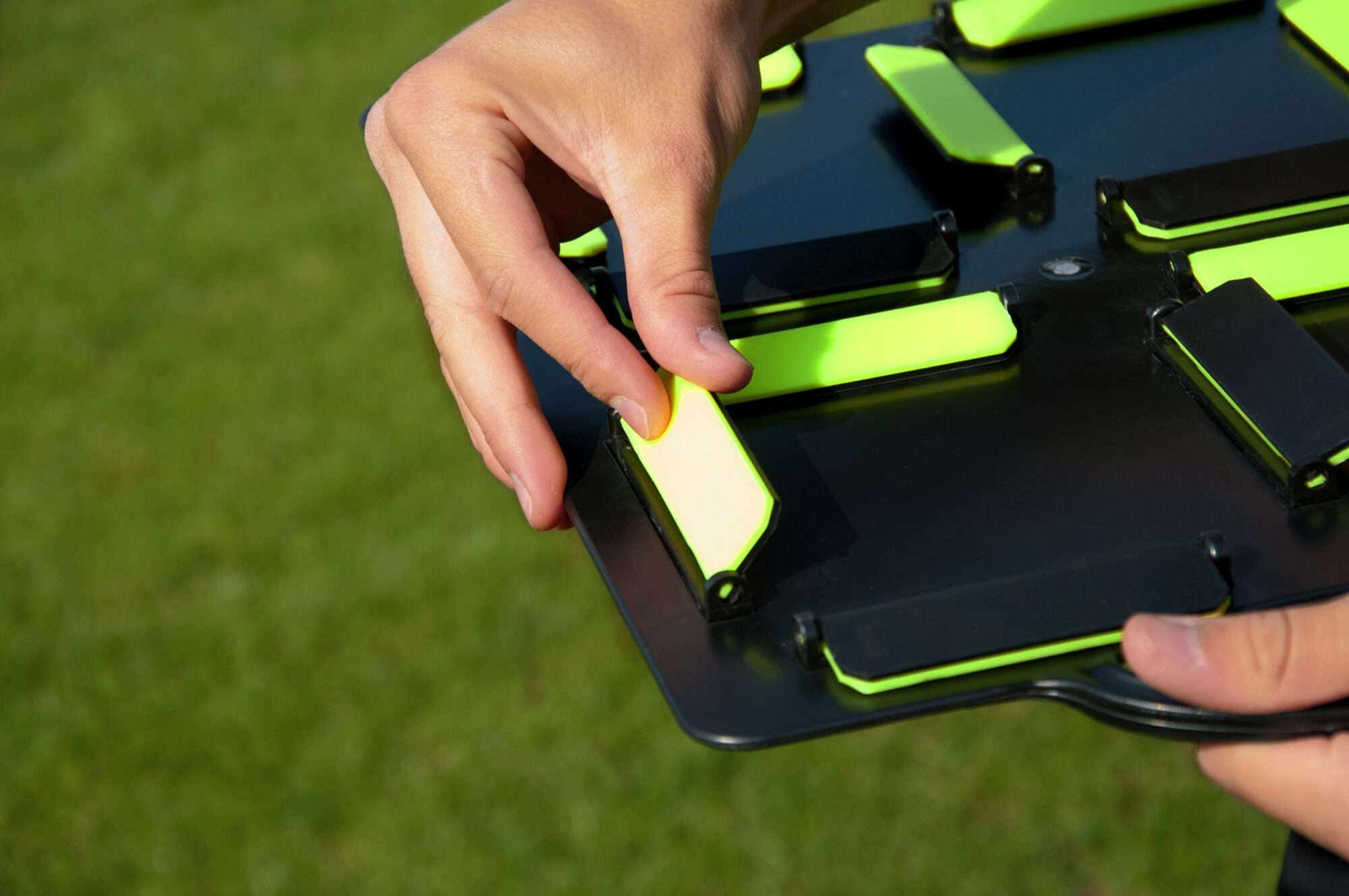 Image du produit : Player change sign - Design and can be seen from a distance!