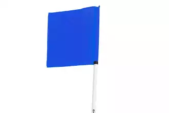 Set of 4 blue corner flags