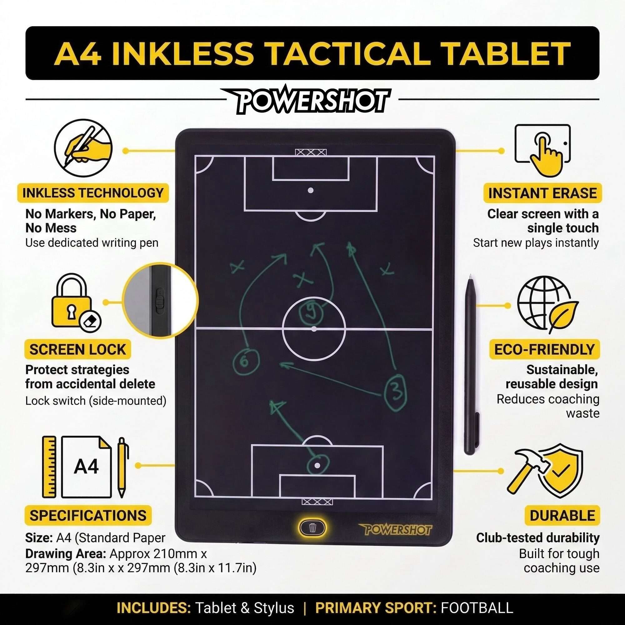 Image du produit : A4 inkless tactical tablet