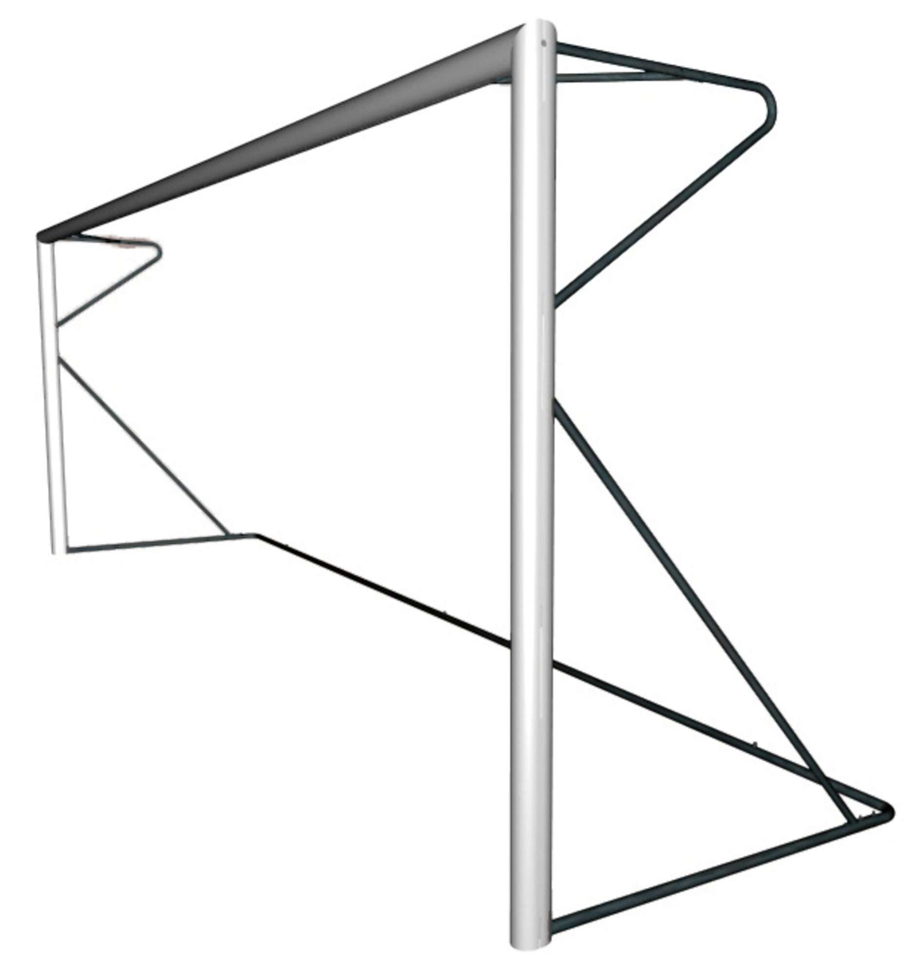 Image du produit : Transportable 11-a-side football goal - 7.32 x 2.44m - Aluminium