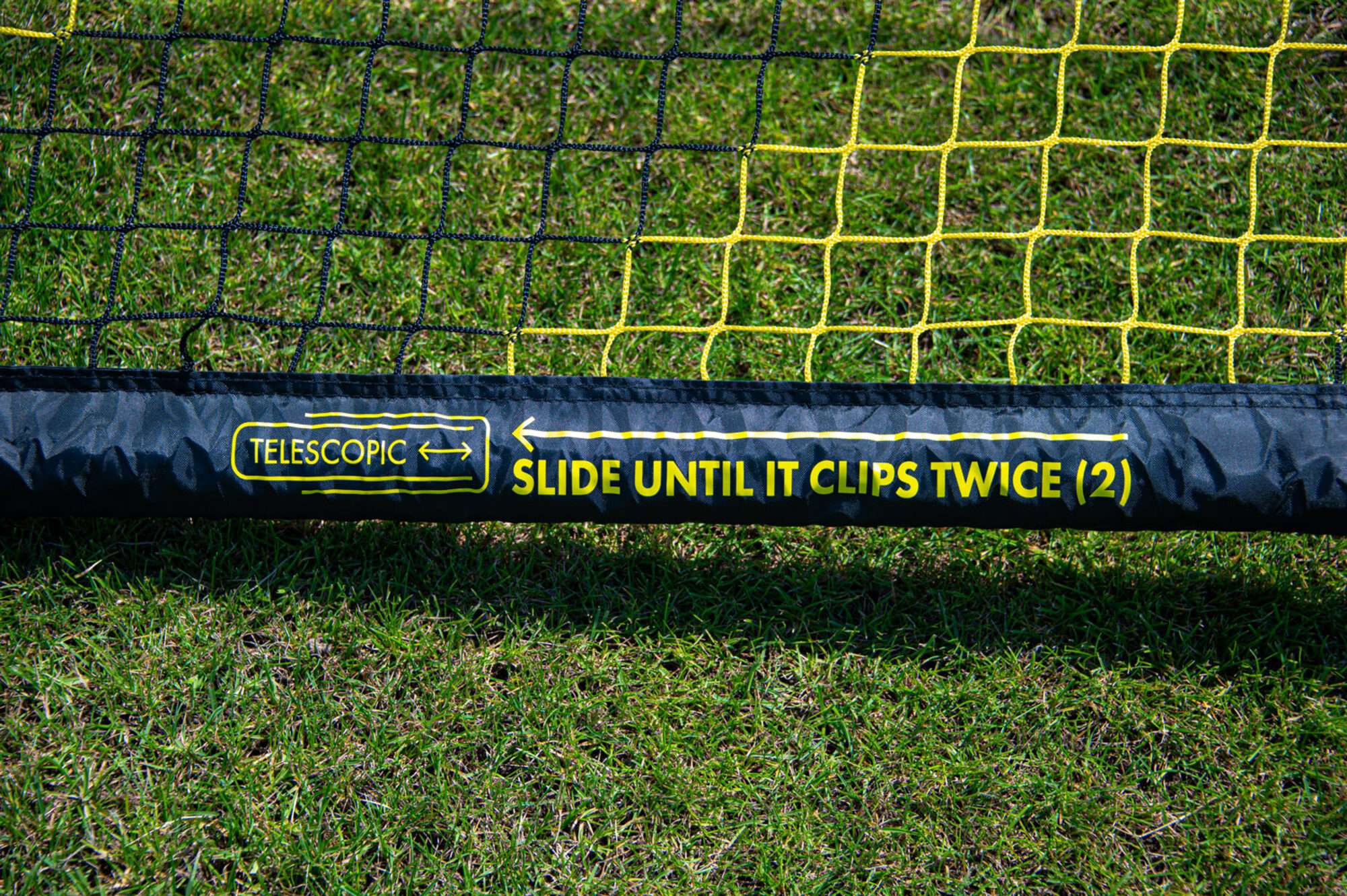 Image du produit : QuickFire Goal 8’ x 24’ - Full size - Self-weighted goal