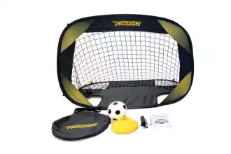 2 in 1 football goal (110x80cm) - Play and work on your accuracy!