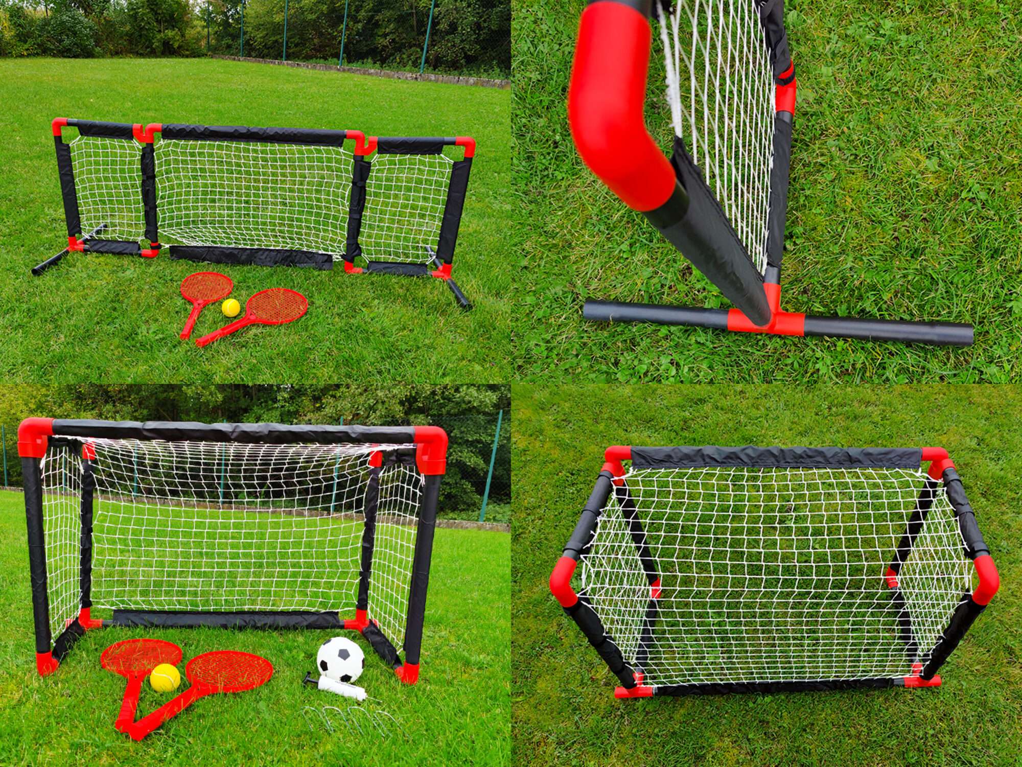 Image du produit : Netsportique 2 in 1 soccer goal / tennis net