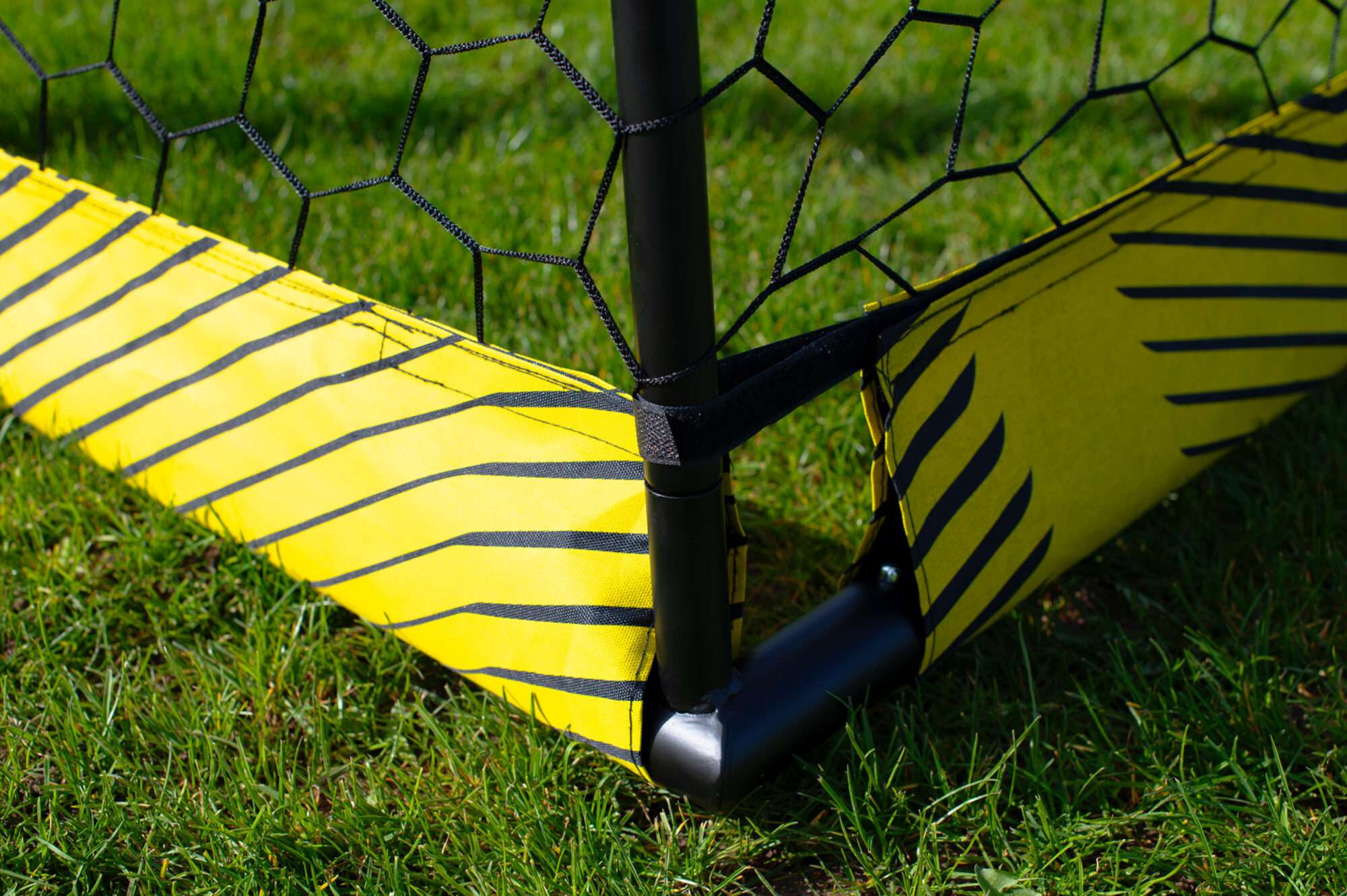 Image du produit : Black steel soccer goal