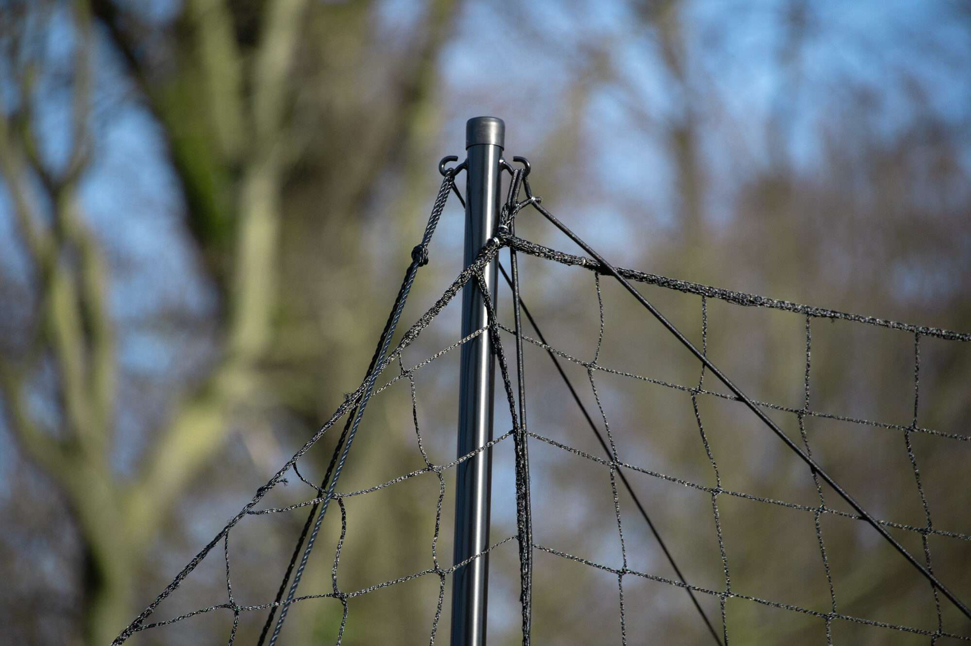 Image du produit : Soccer goal 3.7 x1.8m (with integrated protective net 6.5x3m)