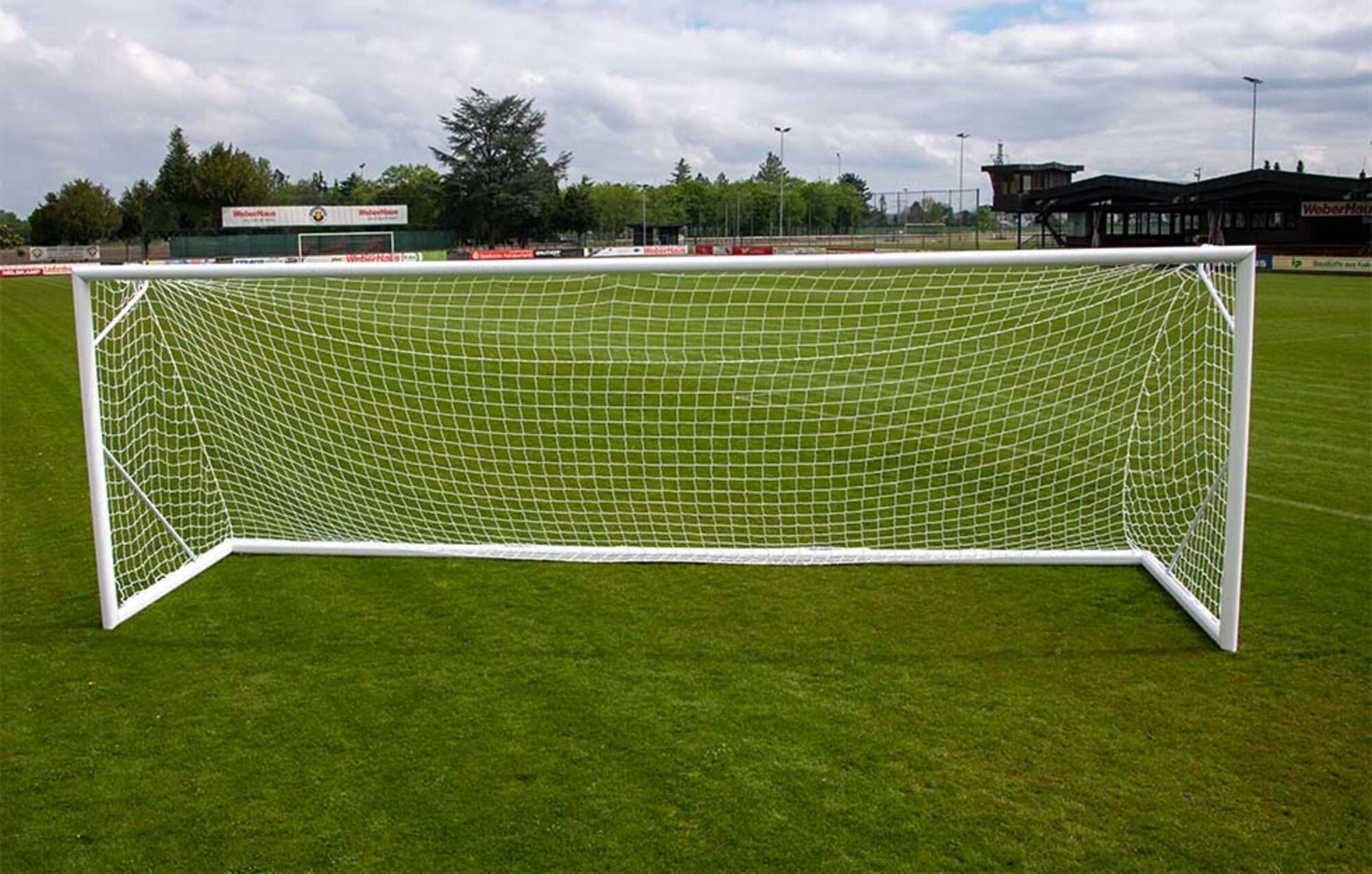 Image du produit : Football net 6 x 2.1 m black - diameter: 3 mm