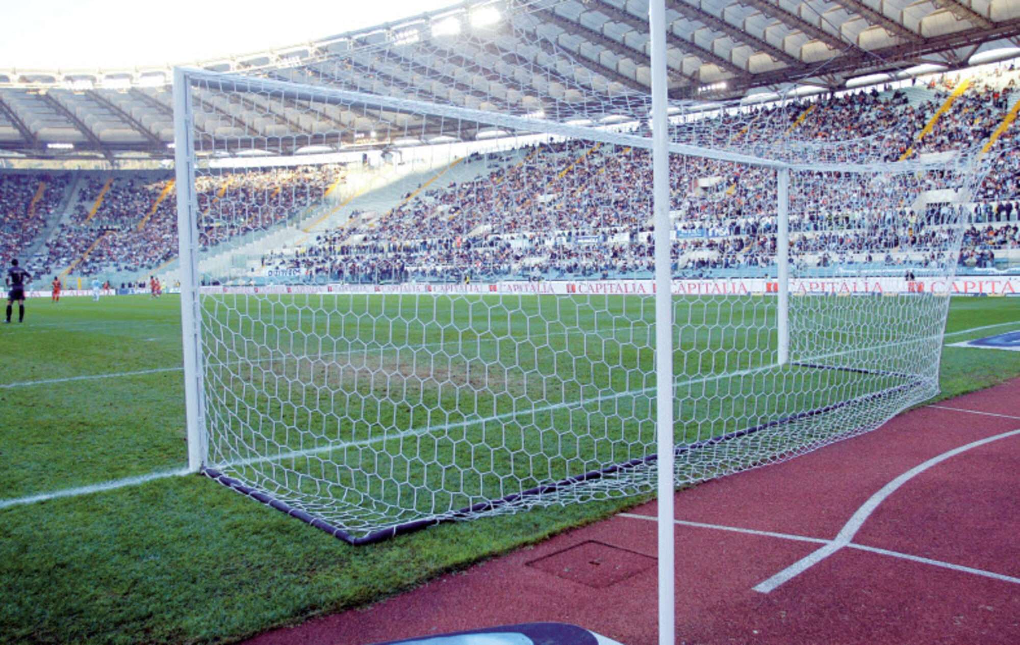 Image du produit : White stadium soccer net