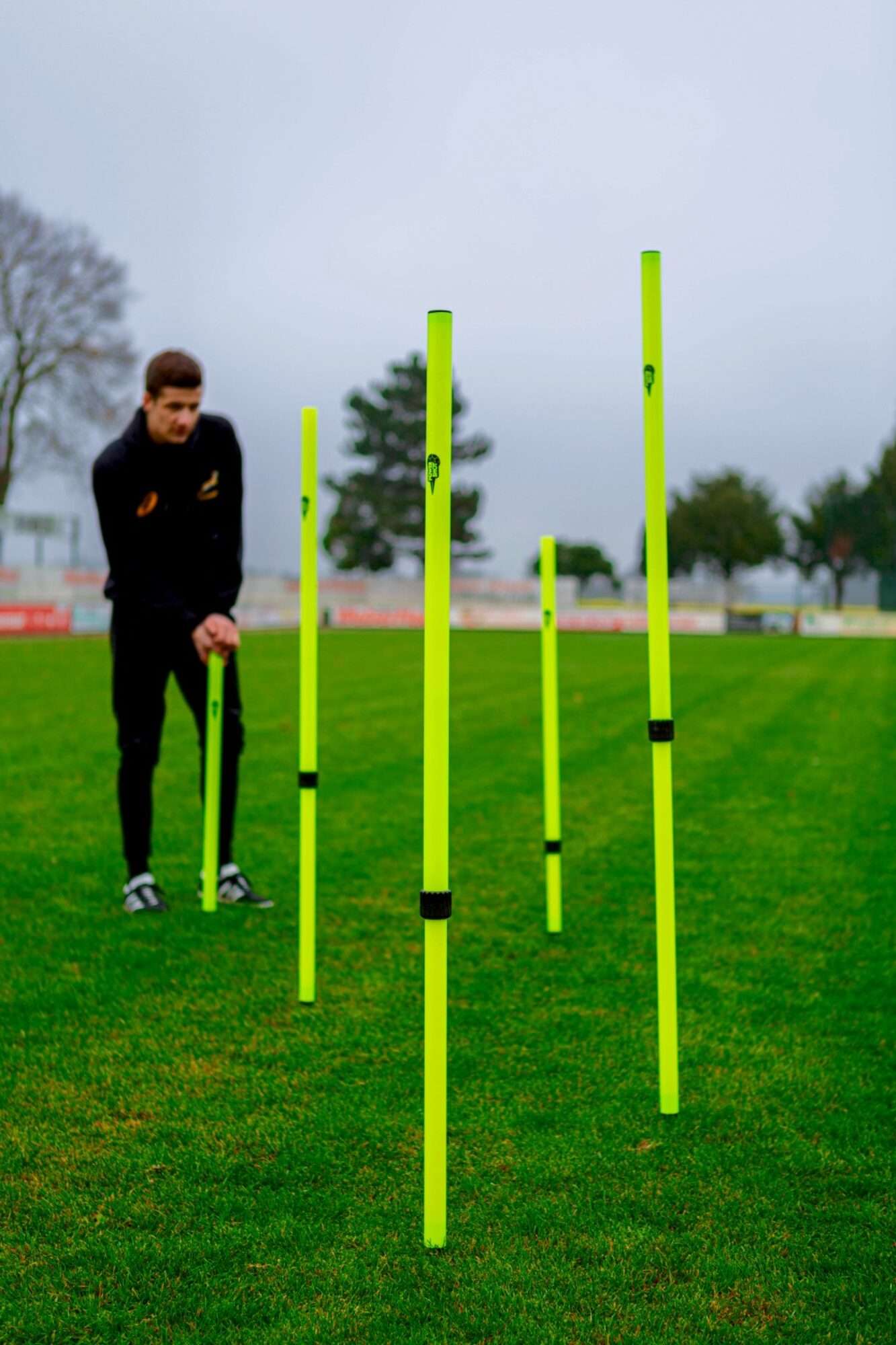 Image du produit : Set of 6 telescopic slalom poles