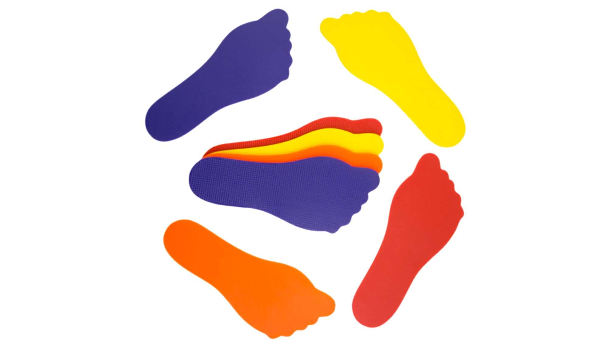 Image du produit : Set of 4 feet - Playful floor marking