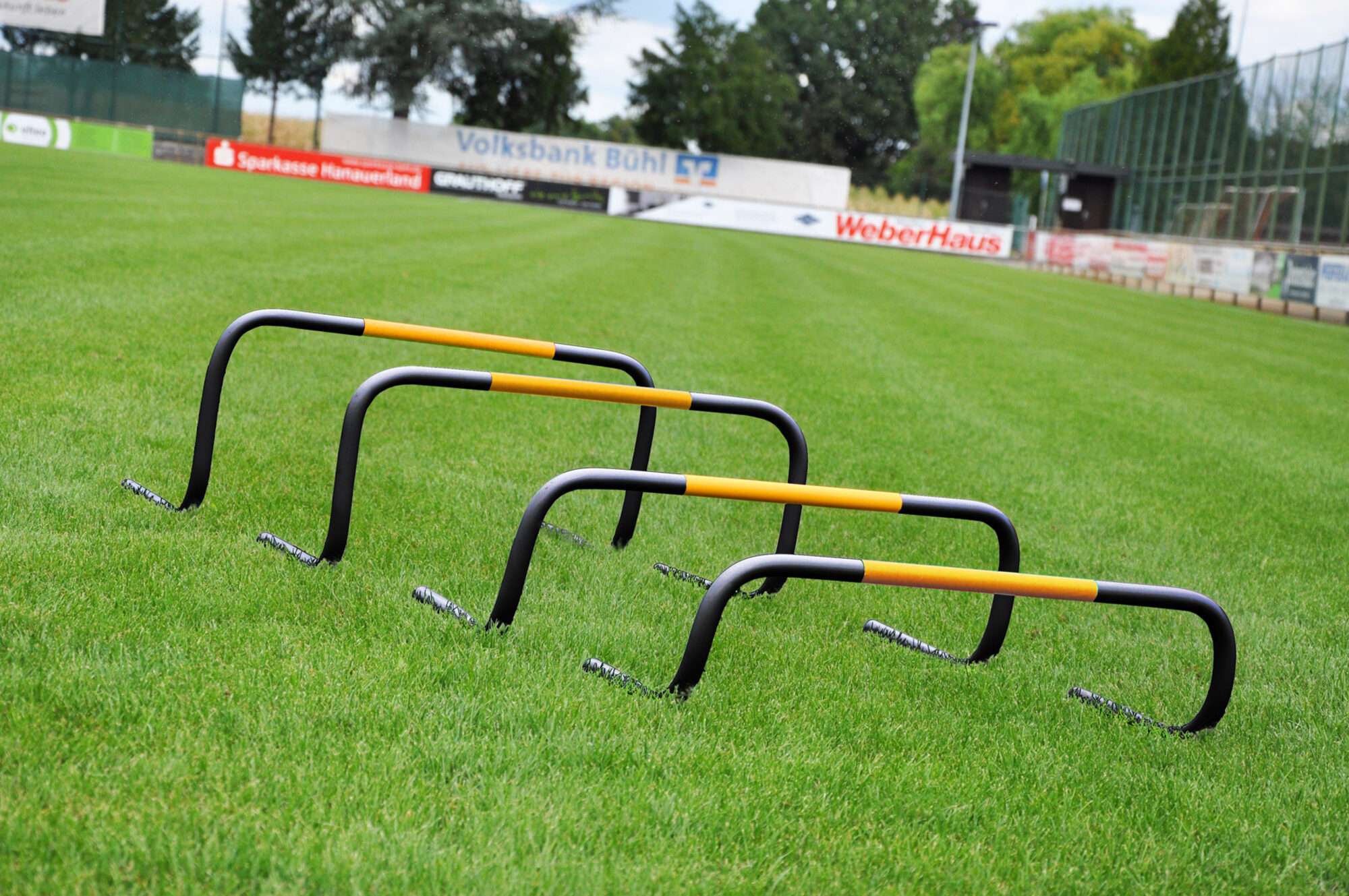 Image du produit : Set of 6 hurdles 20cm Self Return with carrying bag